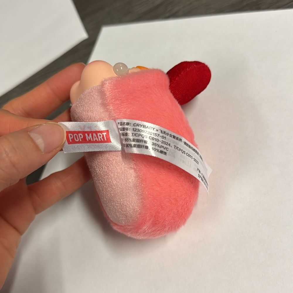 NWOT CRYBABY × Powerpuff Girls Series-Vinyl Face Plush - Blossom (Authentic) - Picture 9 of 14